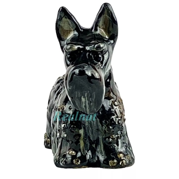 JAY STRONGWATER SEATED MINI SCOTTIE DOG FIGURINE LTD 204 of 500 SWAROVSKI
5064 - Picture 5 of 6